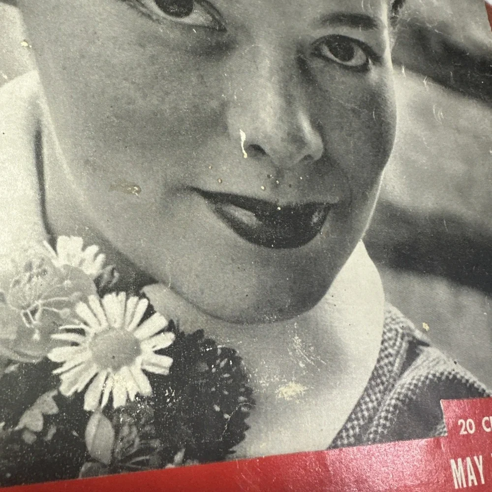 Life Magazine May 7, 1951 Phyllis Kirk, 'From Here to Eternity' Vintage Issue